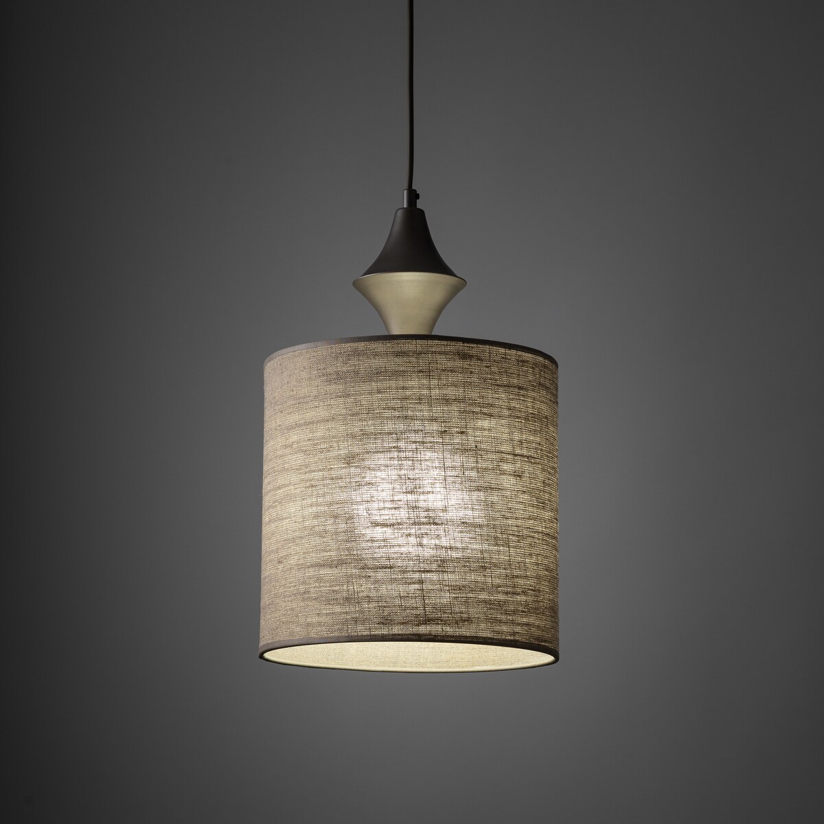Lampa wisząca TK Lighting AMURA NEW BROWN 11438 brązowa E27 loft regulowana wysokość 25x25 cm