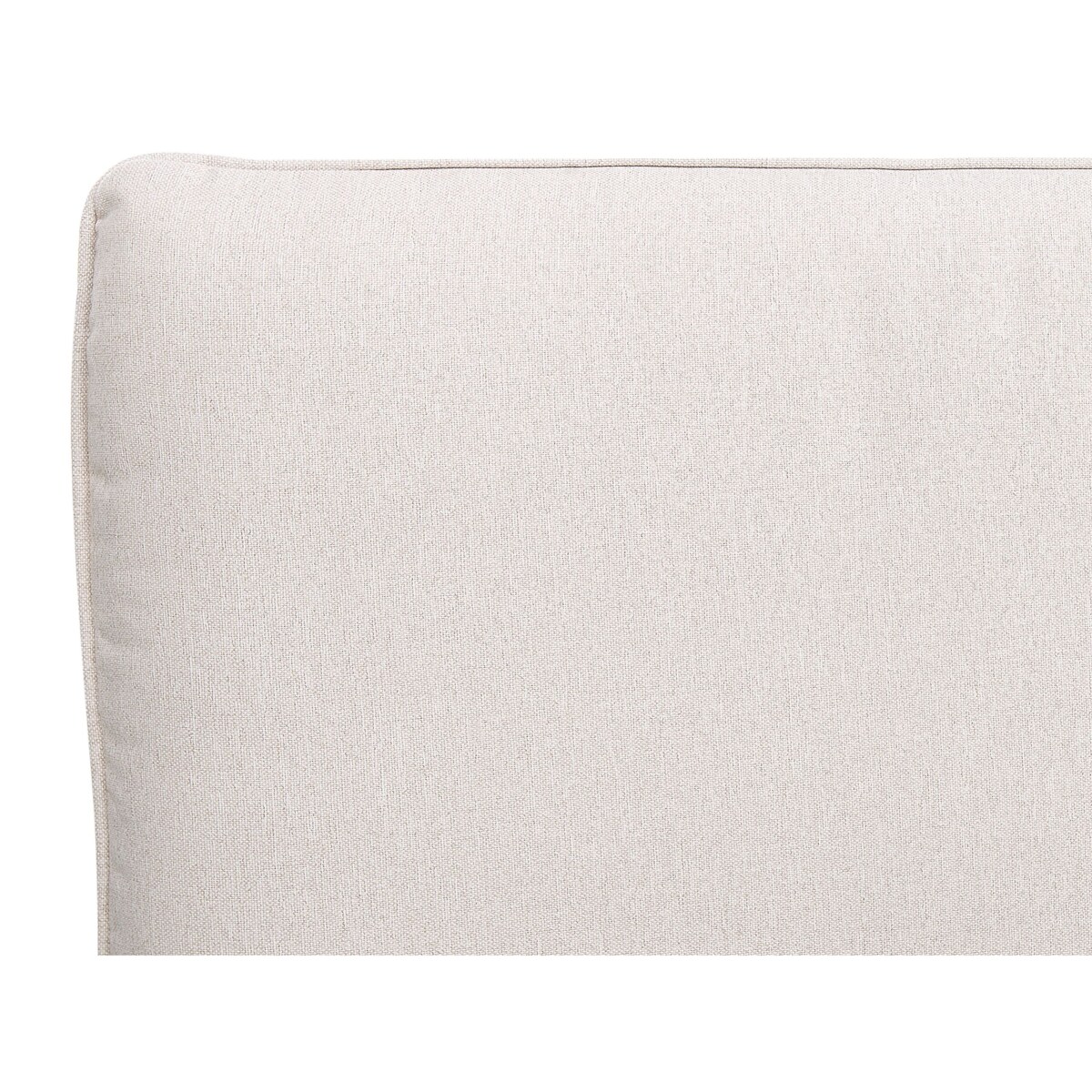 Łóżko tapicerowane 180 x 200 cm beżowe CORIO