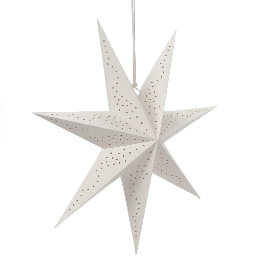 Dekoracja na okno, gwiazda z papieru, 45 cm