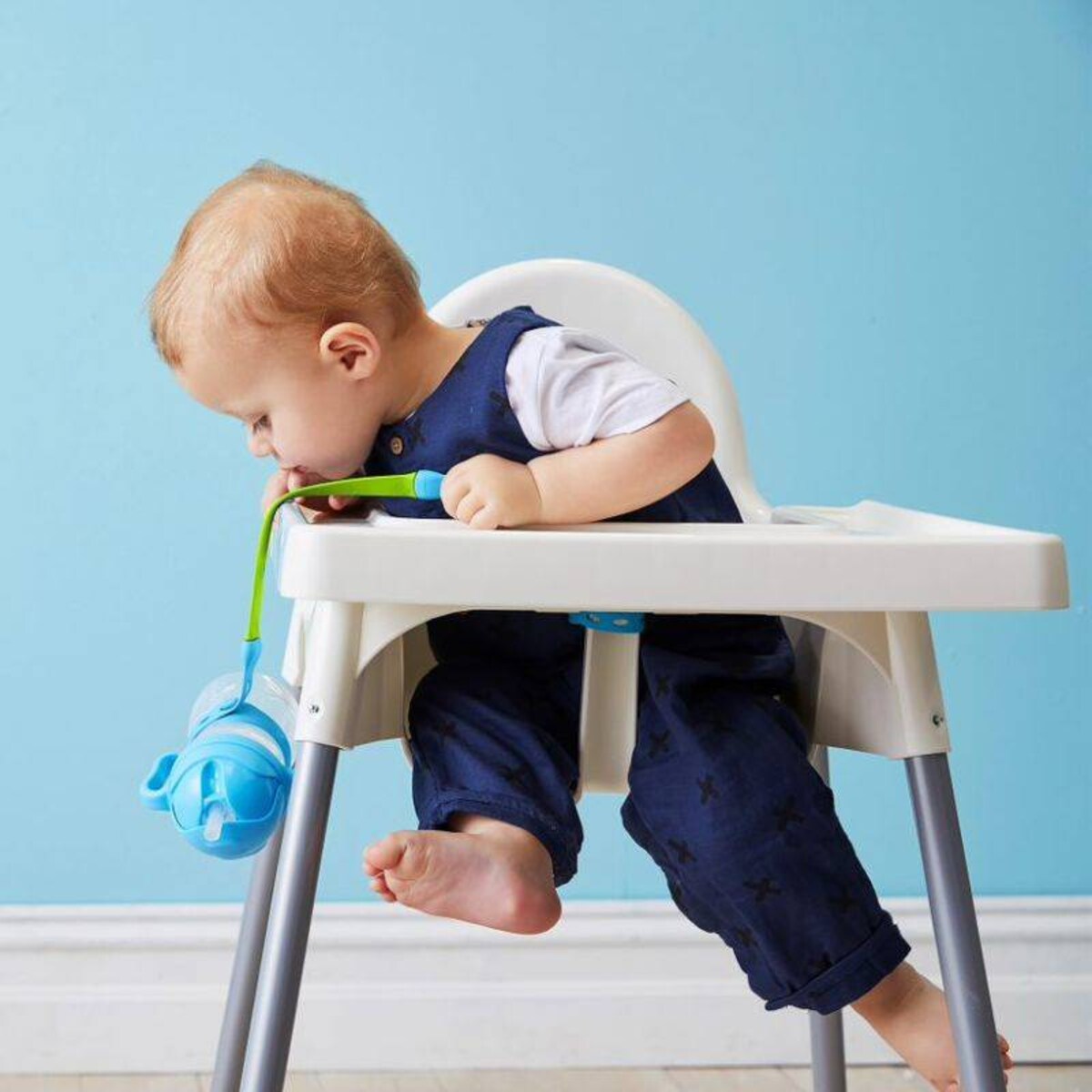 Smycz do bidonu ze słomką 240 ml dla dziecka Ocean Breeze b.box