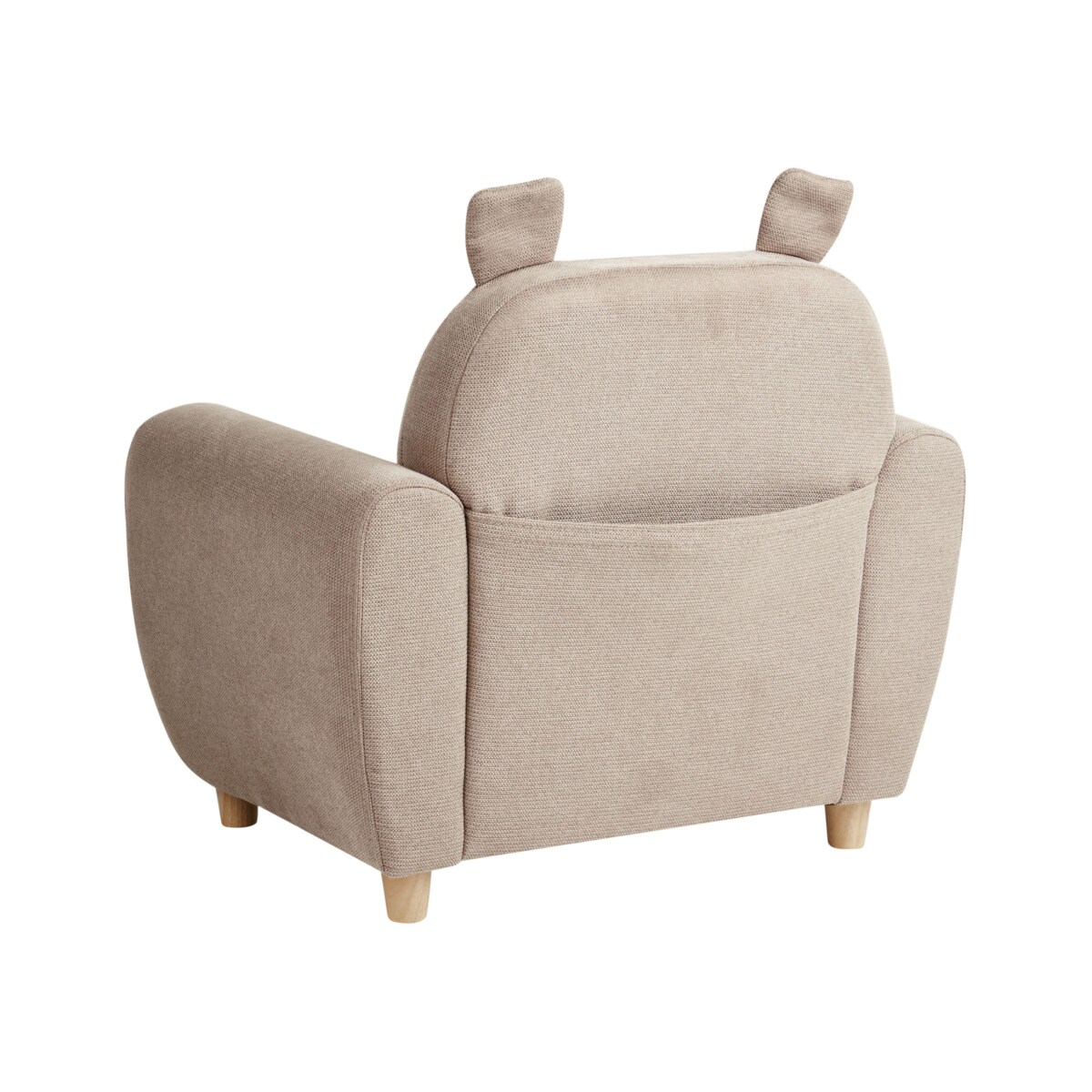 Fotel dziecięcy MARIBO Tkanina Beżowoszary