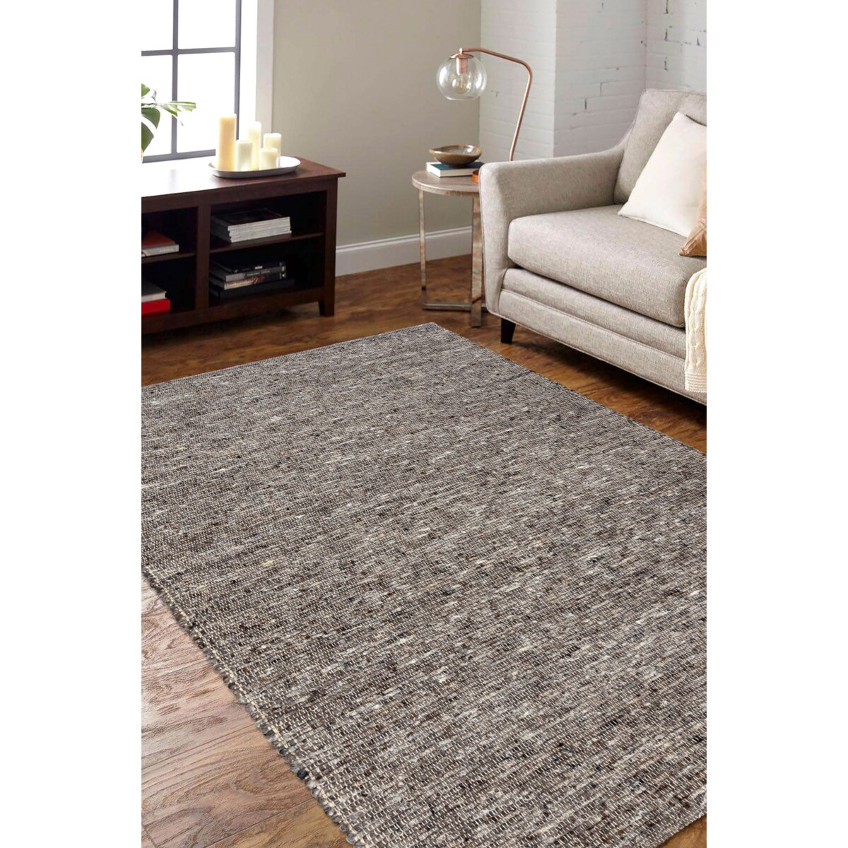 Dywan NEPAL 2100 stone, szary - wełniany, 120x170 cm