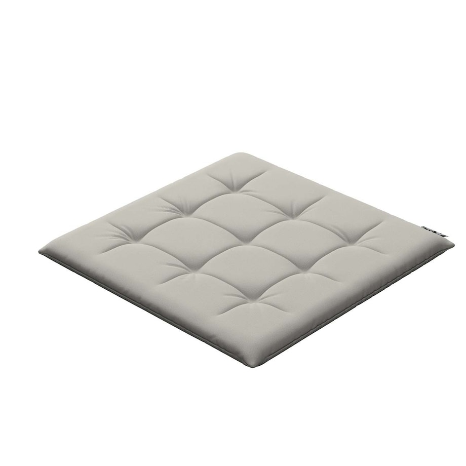 Siedzisko Eddie, jasny szary, 40 x 40 x 3,5 cm, Cotton Story