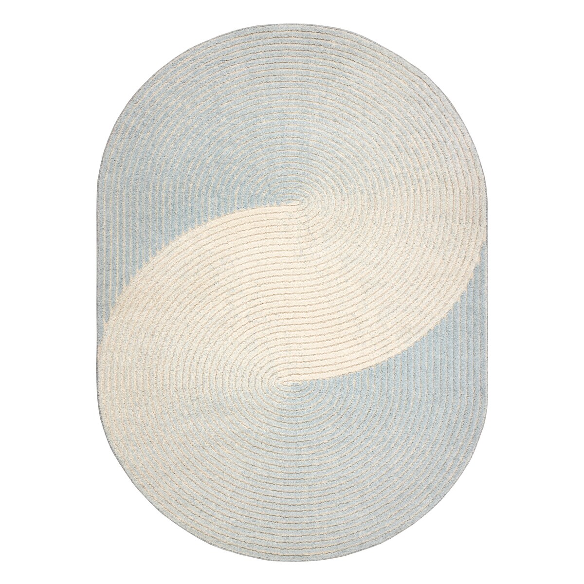 Dywan FLUX owal 461.67.AE502 wełniany OSTA - 160x230 cm