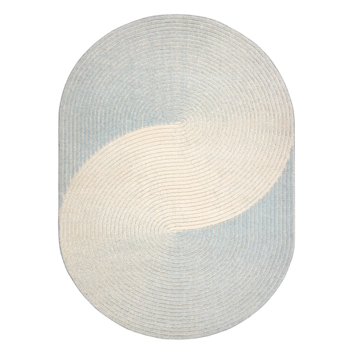 Dywan FLUX owal 461.67.AE502 wełniany OSTA - 160x230 cm