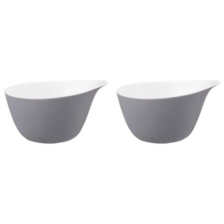 SELTMANN LIFE FASHION ELEGANT GREY Zestaw 2 miseczek z uchwytem 600 ml