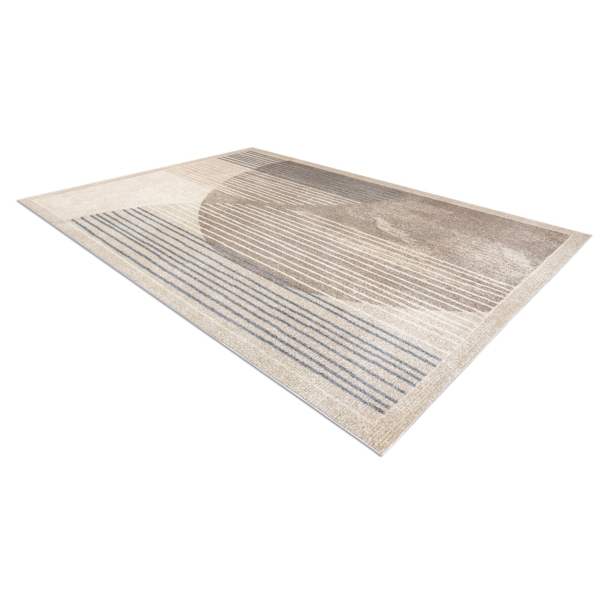 Dywan FUSION 0815 krem / beż - Geometryczny, 160x220 cm