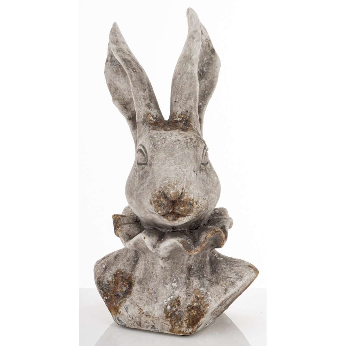 Figurka popiersie królika 33x19x17 cm TORACE - IV szary