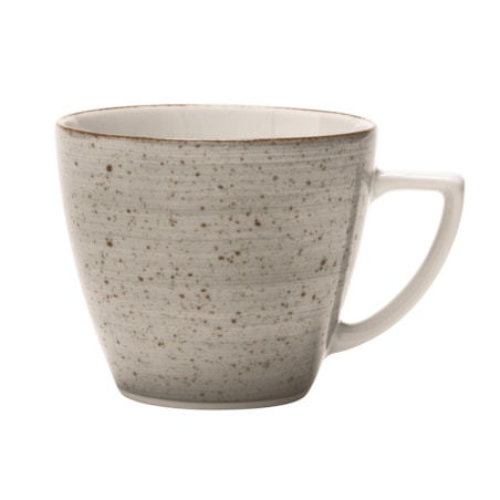 Filiżanka 350 ml ze spodkiem Beata, Dorota szara LB20 (6630Z)