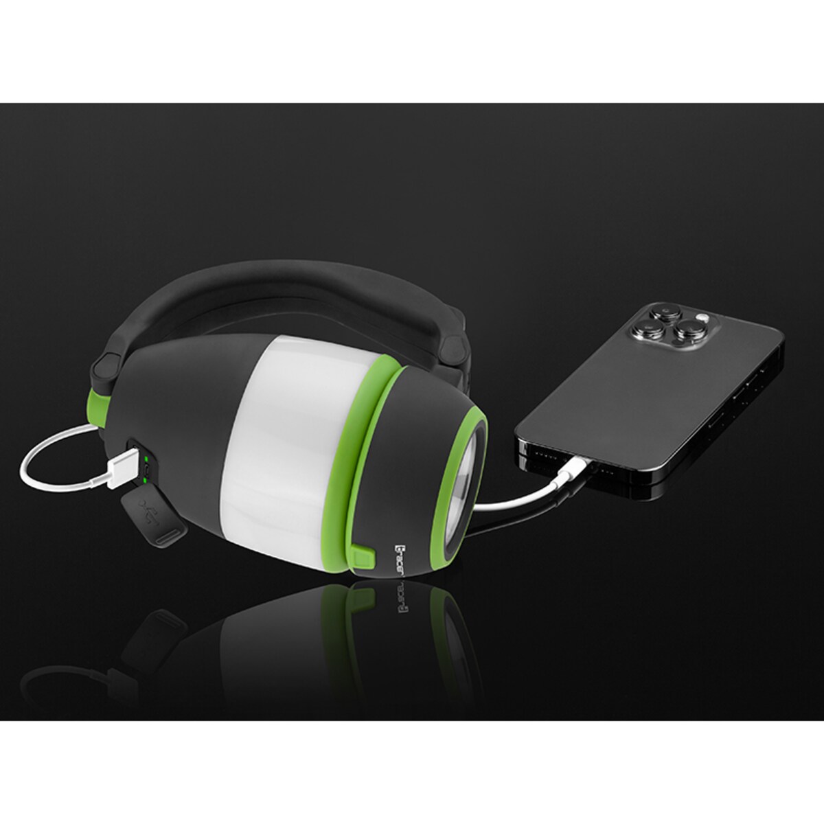 Wielofunkcyjna lampa kempingowa FLEX z powerbankiem