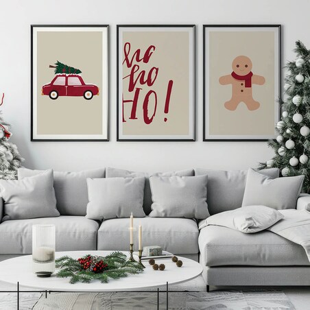 3 x plakat dla dzieci | święta 1 40x50