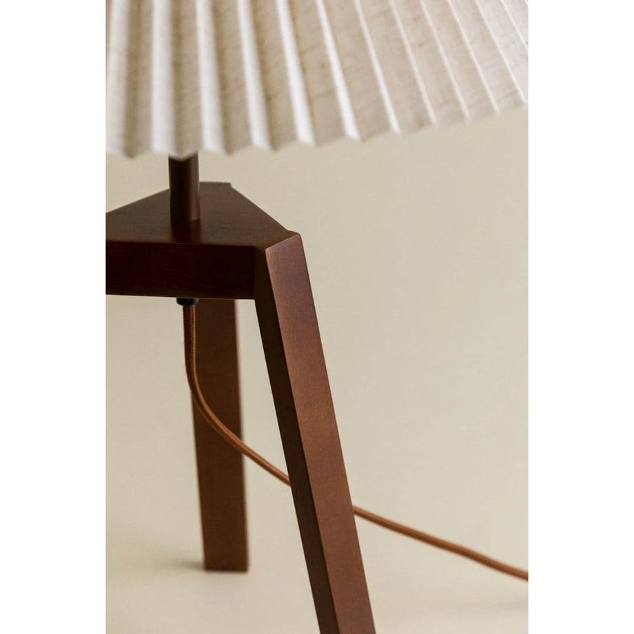 Lampa stołowa na trójnogu Plisse 60 cm