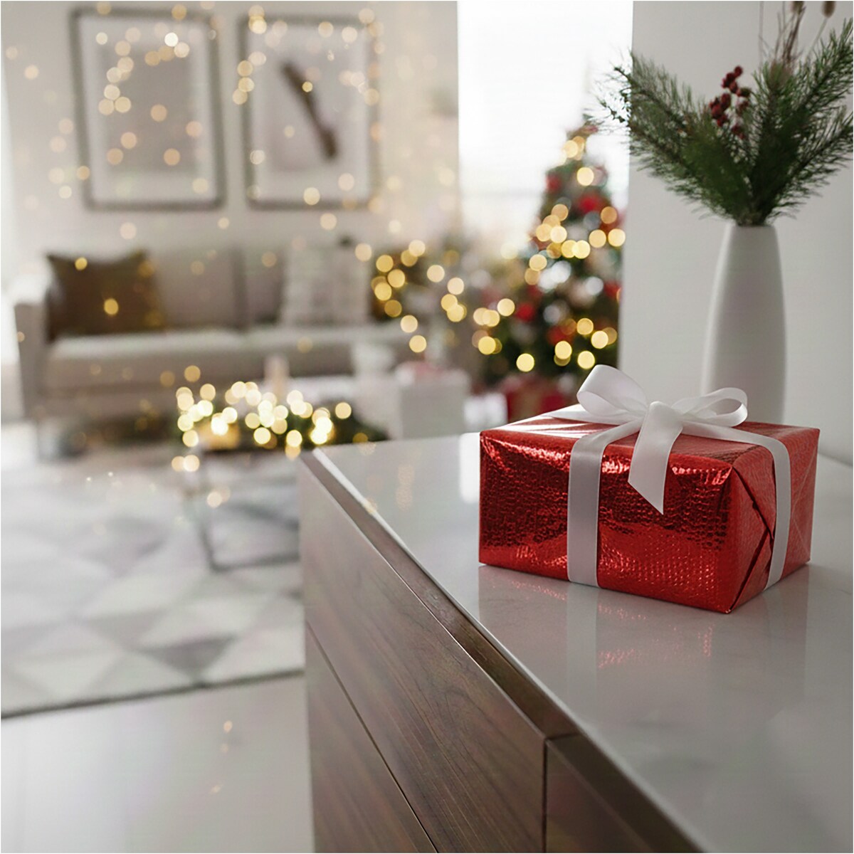 Papier Do Pakowania Prezentów 15 m MEGAROLKA Świąteczny Urodzinowy Do Paczek Ozdobny