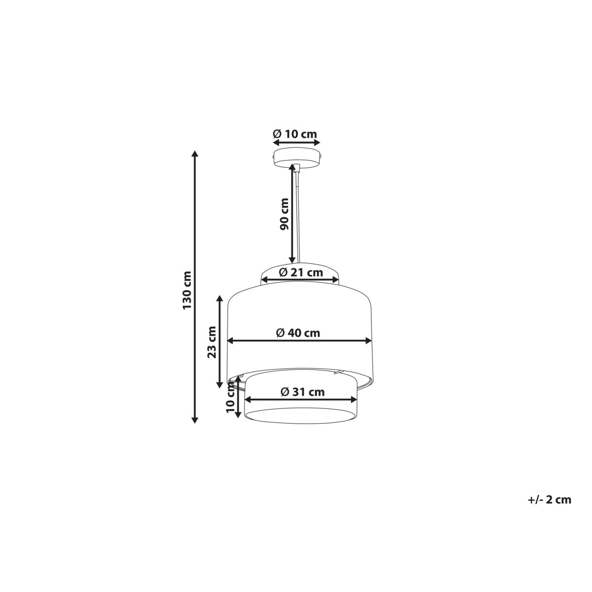 Lampa wisząca rafia naturalna MAGECH