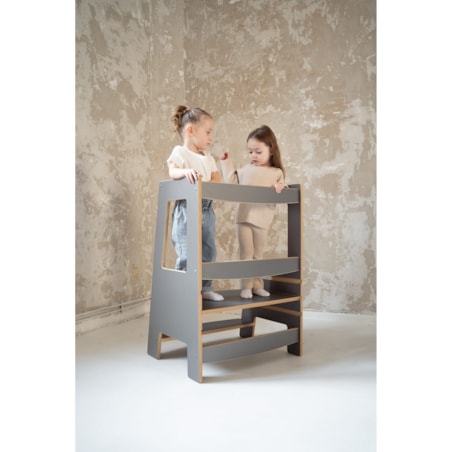 Kitchen Helper DOUBLE - Pomocnik Kuchenny DLA RODZEŃSTWA - szary