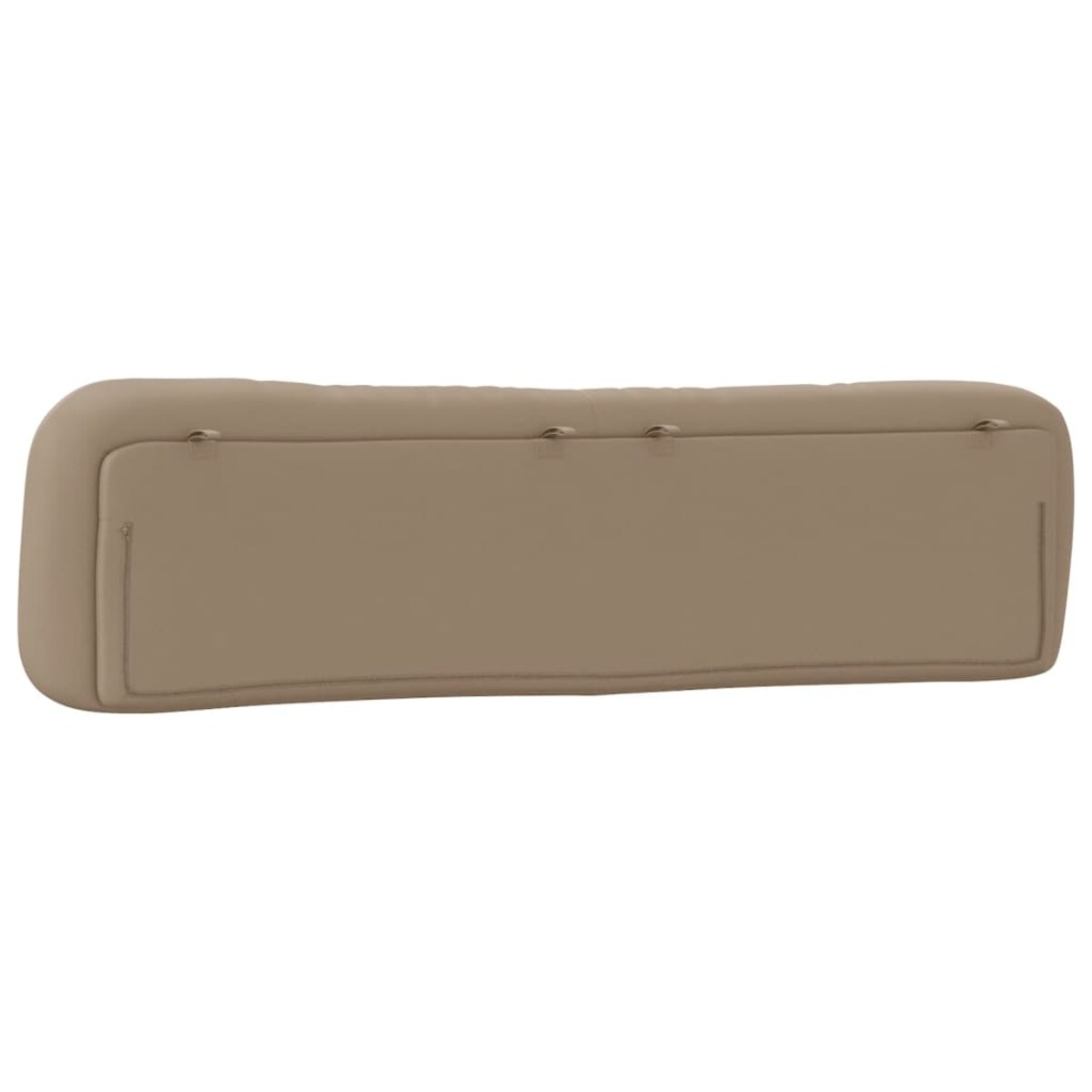 vidaXL Poduszka na wezgłowie, Hvar, cappuccino, 200 cm, sztuczna skóra