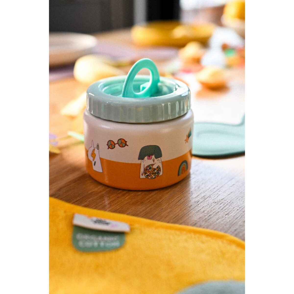 THE COTTON CLOUD termos dla dzieci, Funky Dogs