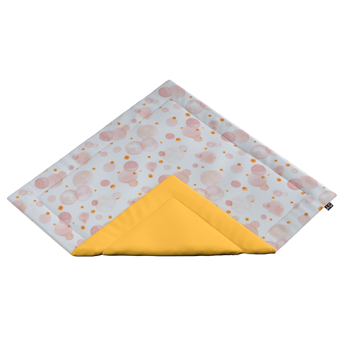 Mata do tipi, ecru-różowy, 110x110, Magic Collection