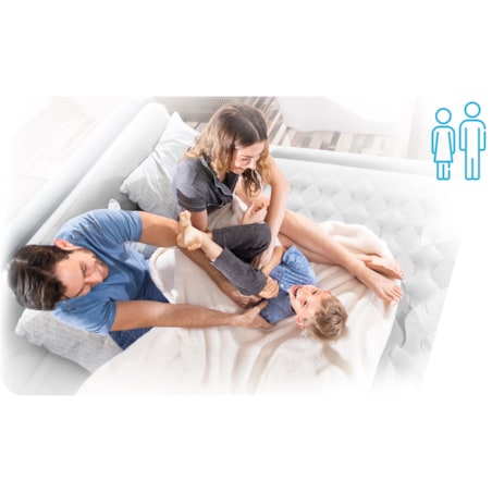 Materac dmuchany Intex dwuosobowy 191x137x25 cm