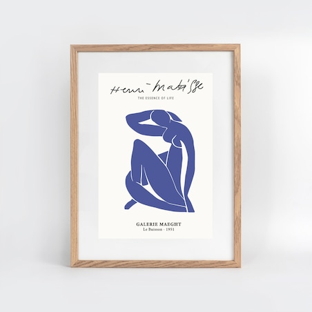 Ramka na zdjęcia 30x40 cm ramka drewniana dębowa naturalna foto ramka z litego drewna dębowego prostokątna OAK FRAMAI