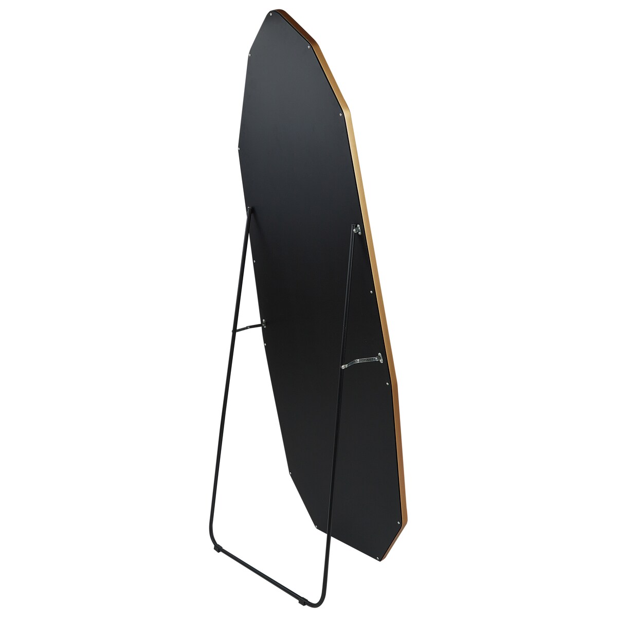 Lustro stojące TARTAS 165 cm Metal Złoty