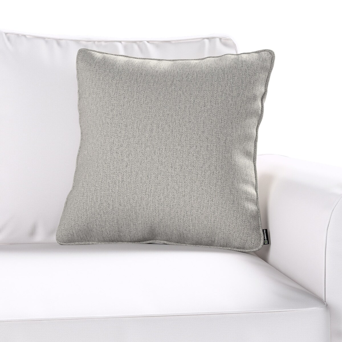 Poszewka Gabi na poduszkę 45x45 szaro-beżowy