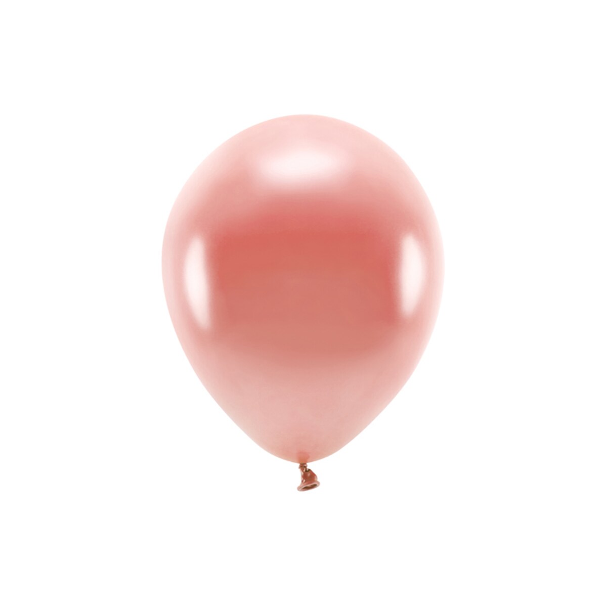 Balony Eco 26cm metalizowane, różowe złoto (1 op. / 10 szt.)