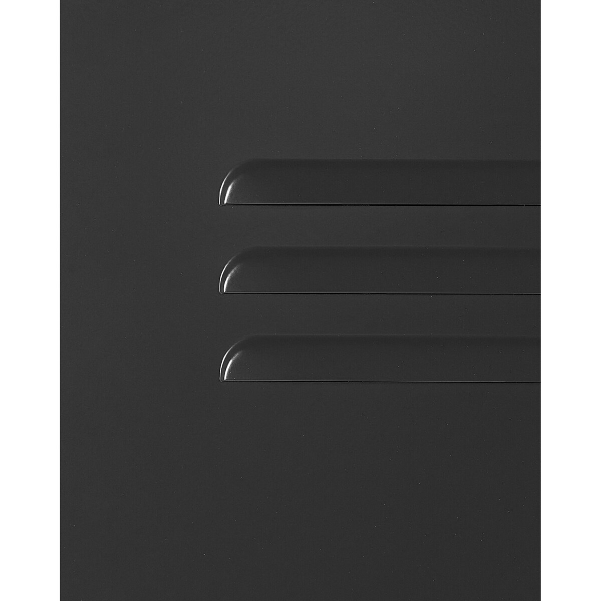 Szafa biurowa metalowa czarna VARNA