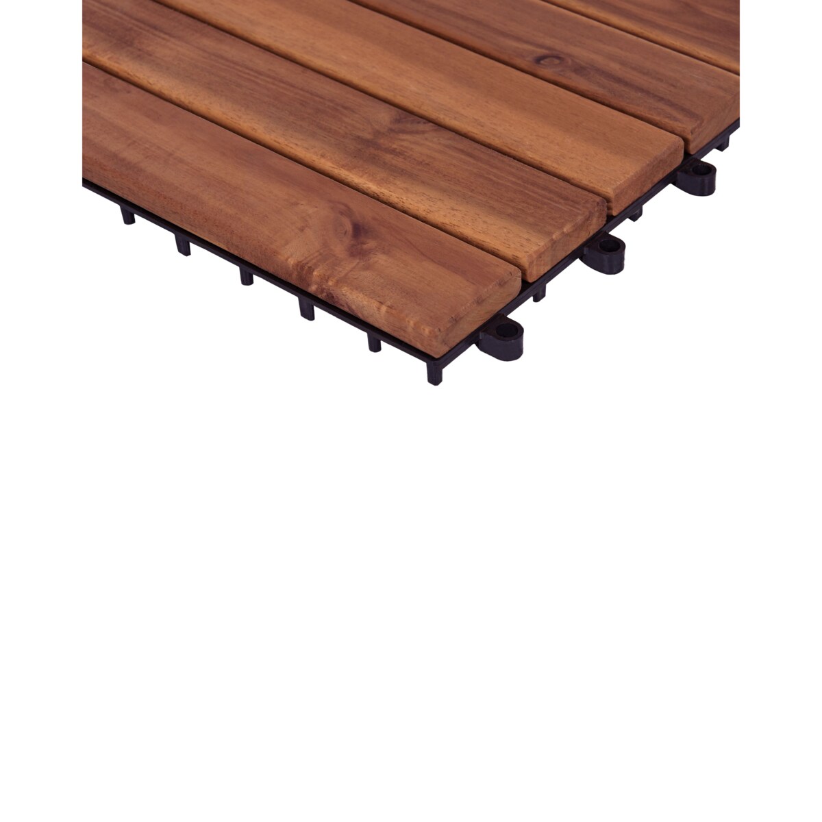 Płytki tarasowe ACCETTURA Certyfikowane drewno akacjowe Brązowy