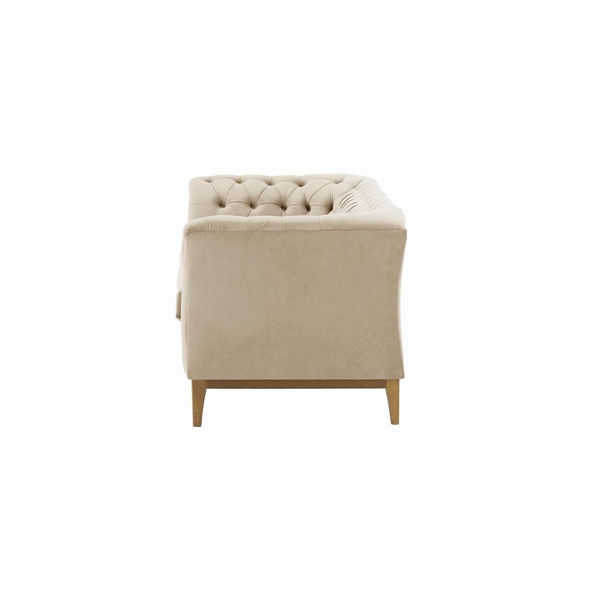 Sofa dwuosobowa Chesterfield Modern Wood-Velluto 2