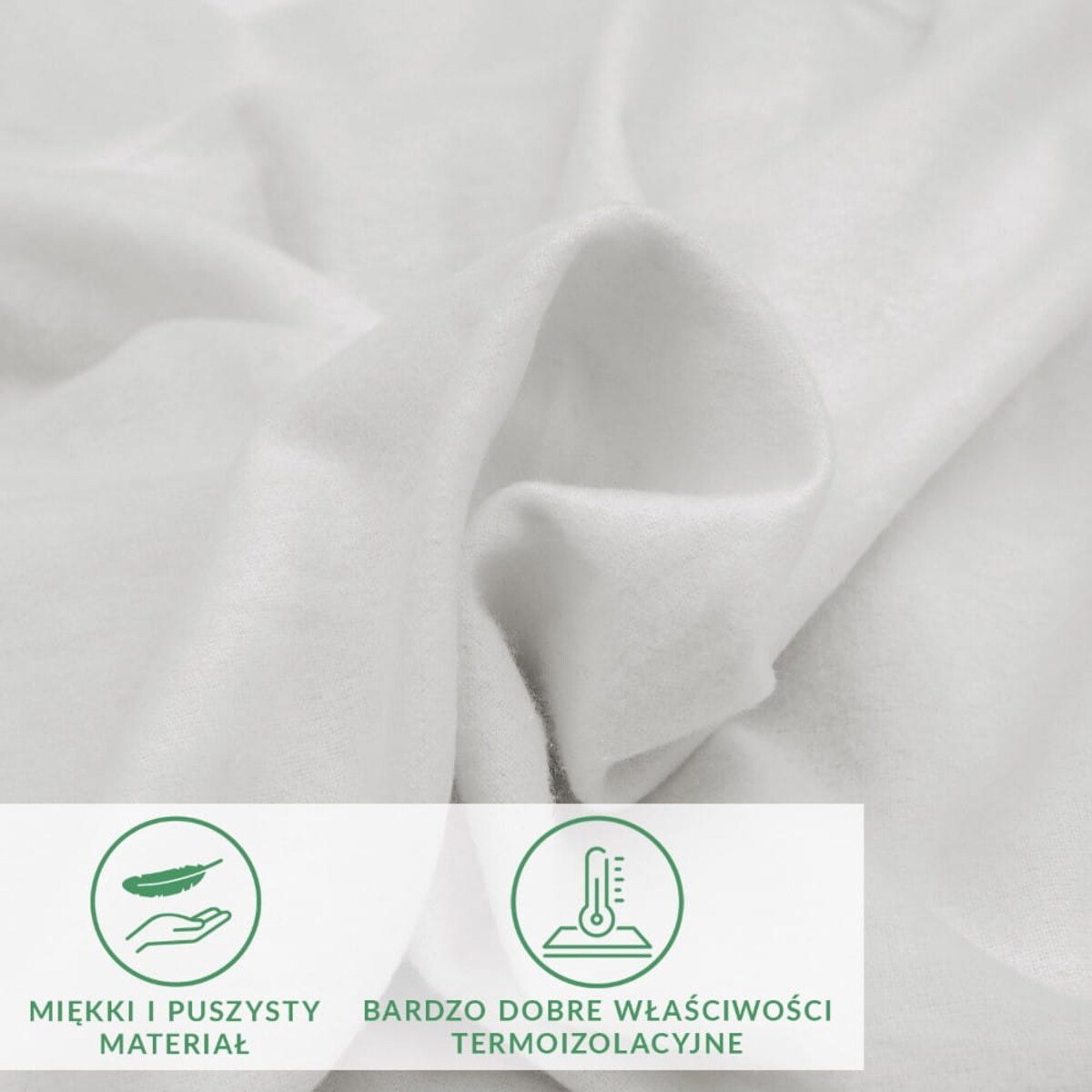 Prześcieradło flanela z gumką 90x200 kolor ecru