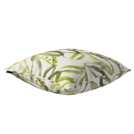 Poszewka Gabi na poduszkę 45x45 biało-zielony