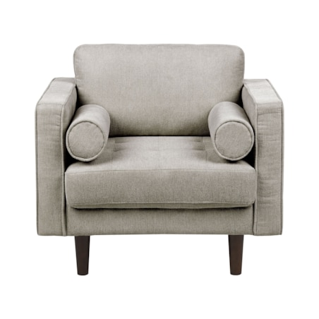 Fotel Beżowoszary NURMO