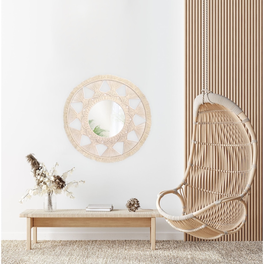 LUSTRO ŚCIENNE BOHO 65CM 322050