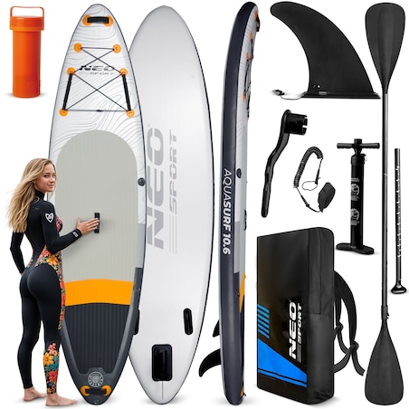 Deska SUP do pływania pompowana Paddle Aquasurf 320cm Neo-Sport