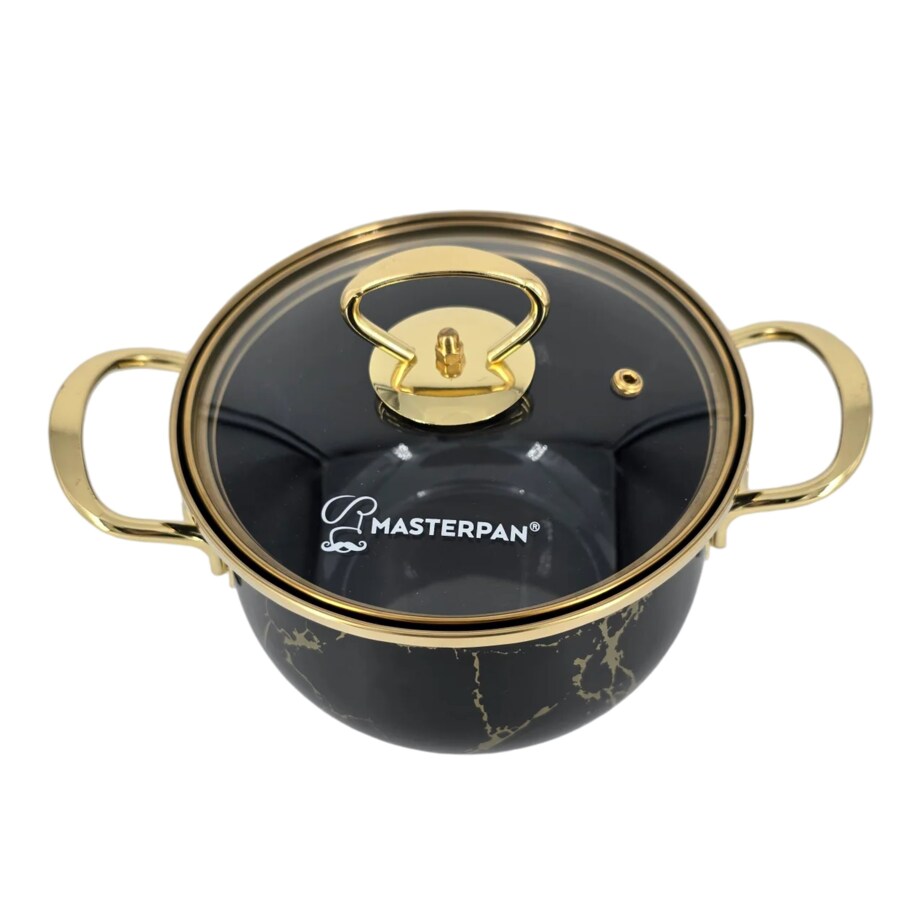 Zestaw Garnków Emaliowanych Retro 8 El. Komplet Do Indukcji I Gazu