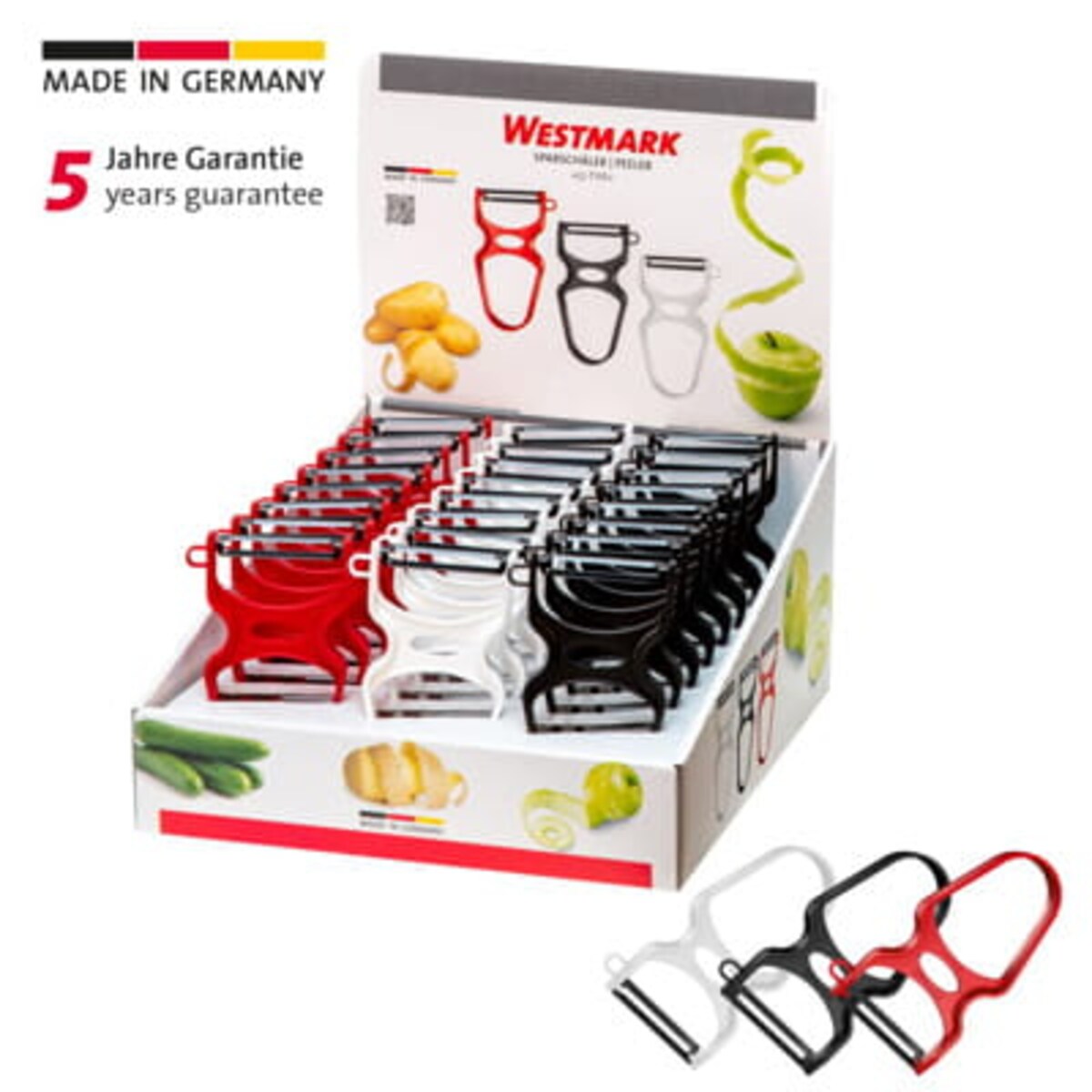 Obieraczka do warzyw »typu U« różne kolory 1 szt