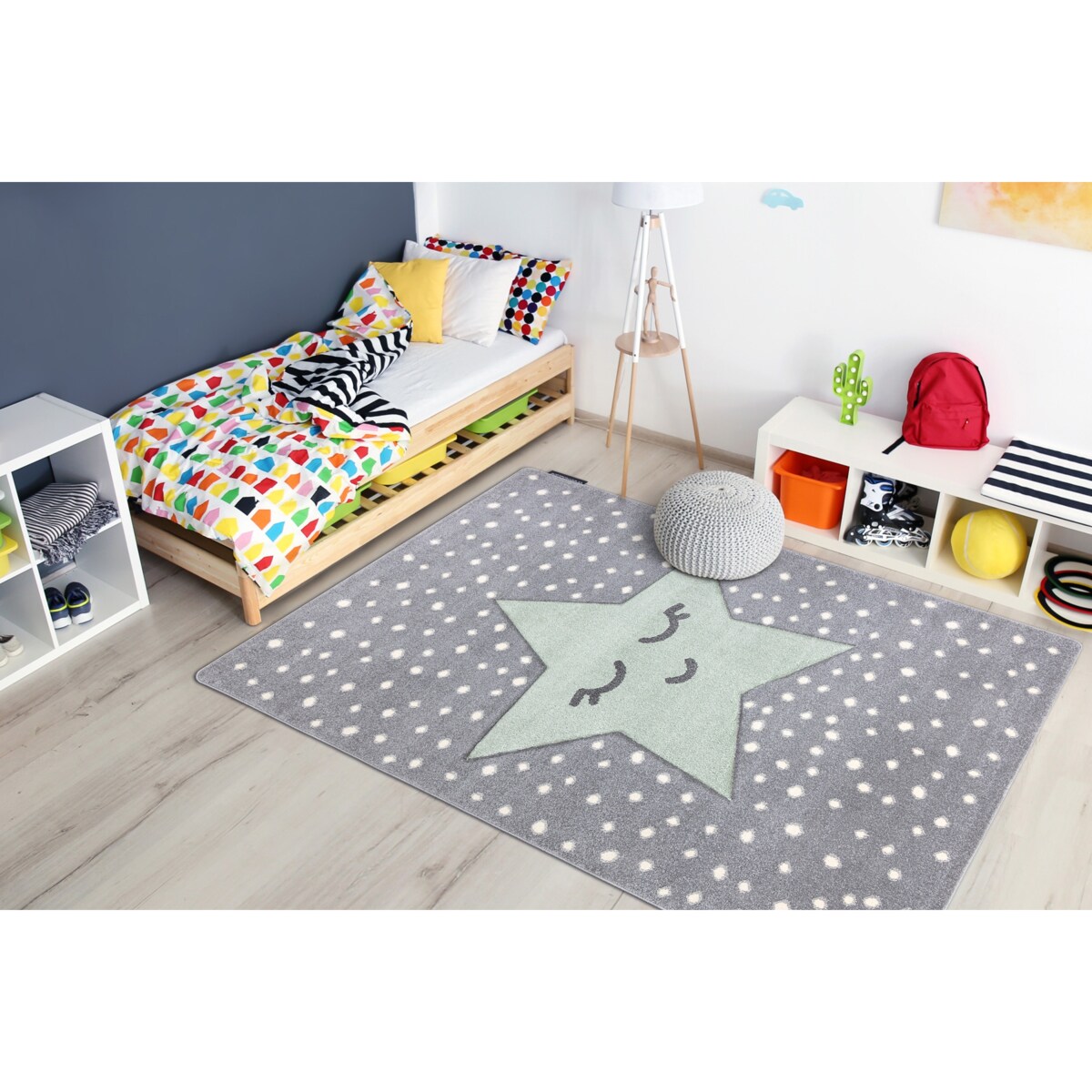 Dywan PETIT DREAM szary 80x150 cm