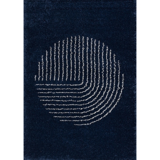 Dywan Royal Nomadic Living 120x170cm sailor blue/cream, 120 x 170 cm