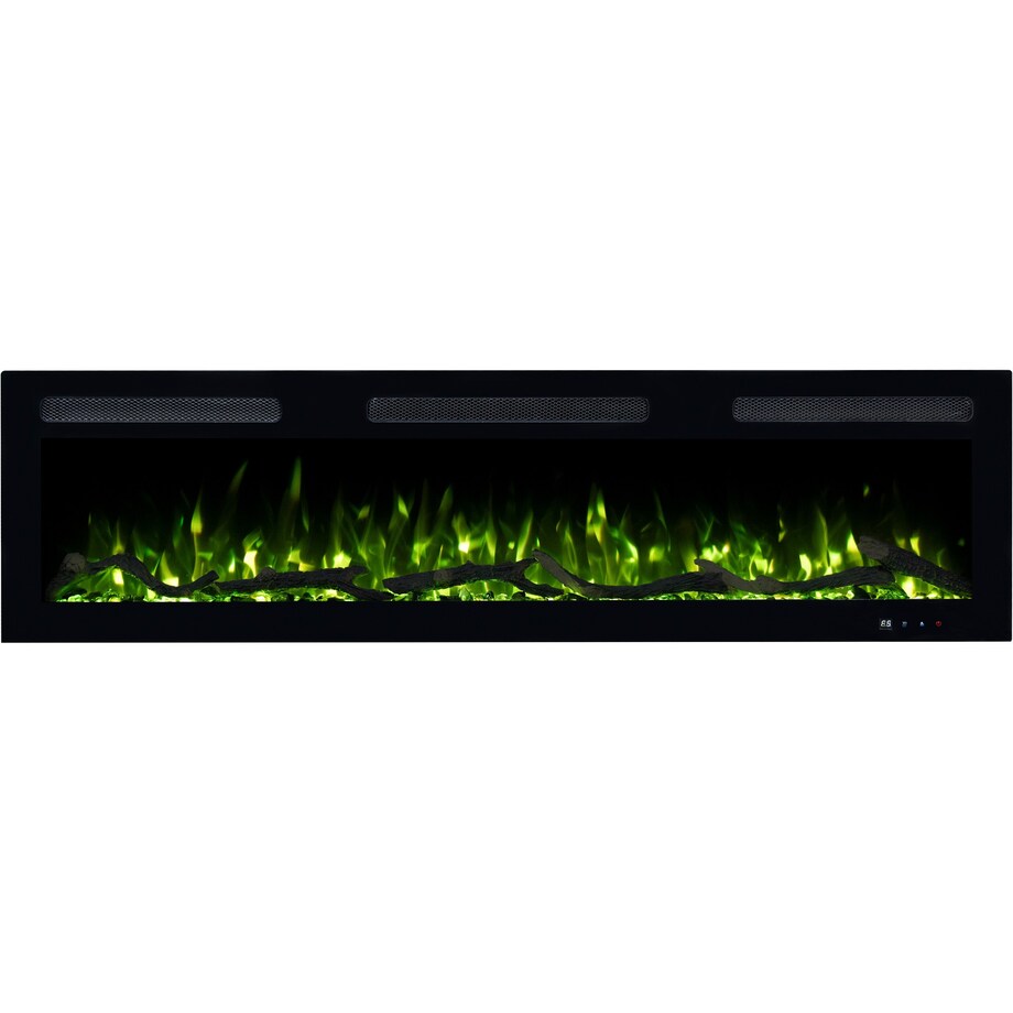 Kominek elektryczny Emotion Flame Monarch 152 - ścienny i do zabudowy - 152x13x35 cm - kominek LED z funkcją grzania 900/1800 W