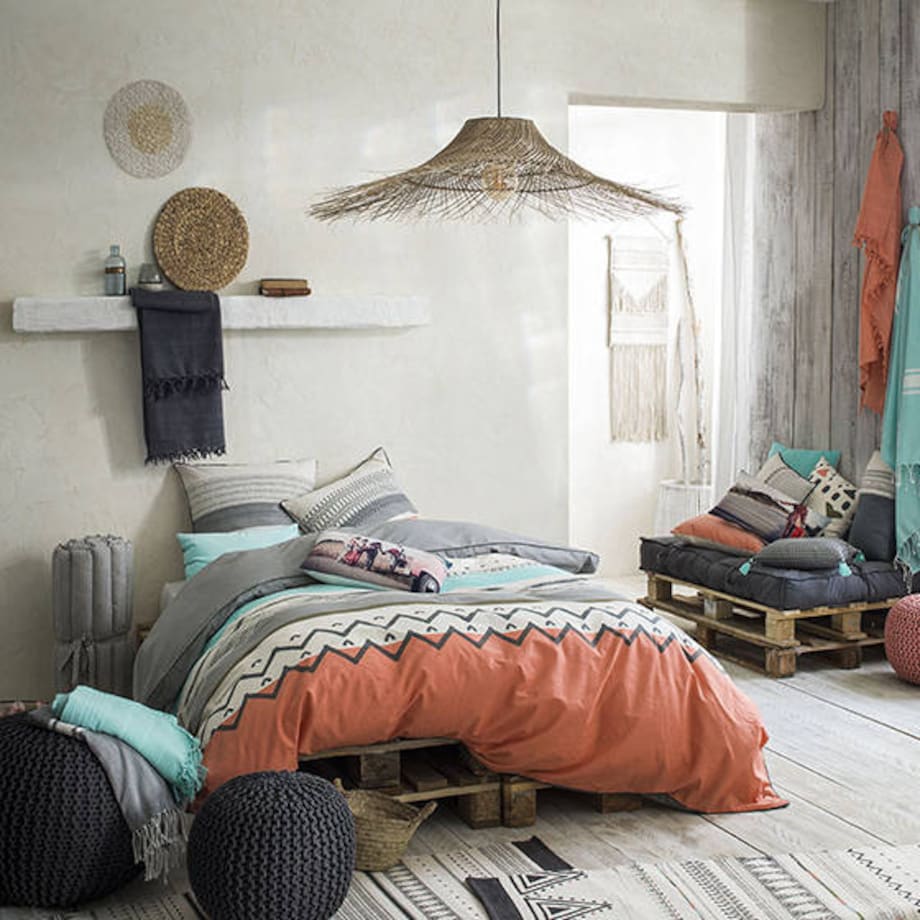 Poduszka dekoracyjna GYPSET, bawełna, 50 x 50 cm