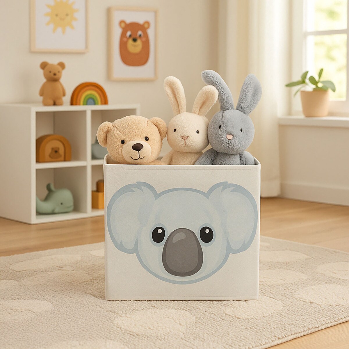 Pudełko tekstylne do przechowywania, 30 x 30 x 30 cm