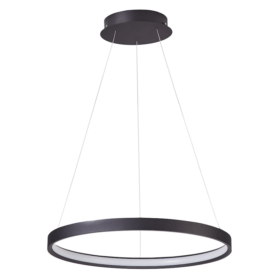 Lampa wisząca Salvador P2023-40 Auhilon ring LED 40W czarna