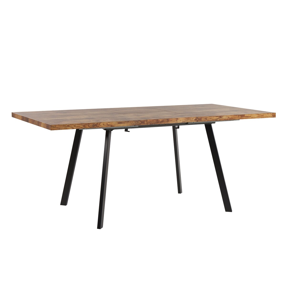 Stół do jadalni rozkładany HARLOW Ciemnobrązowy 140/180 cm 90 cm