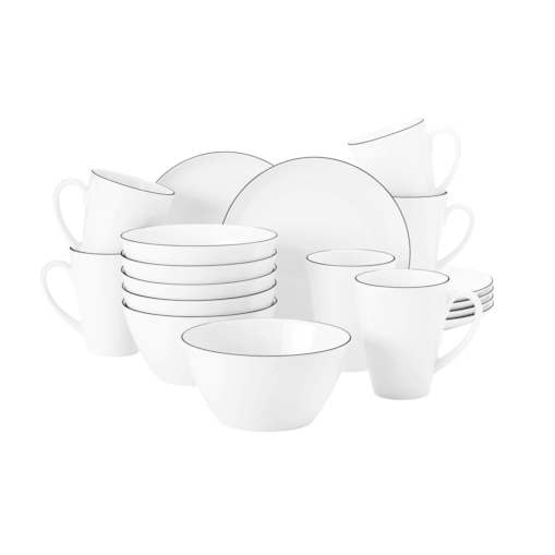 SELTMANN LIDO BLACK LINE Serwis śniadaniowy dla 6 osób