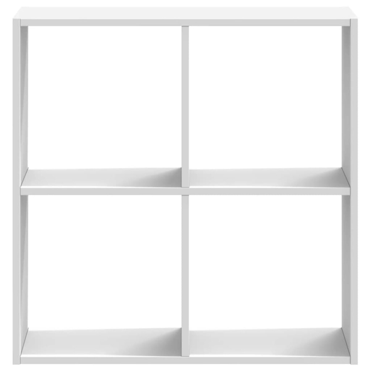 vidaXL Regał, biały, 68,5x32x68,5 cm, materiał drewnopochodny