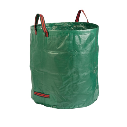 Kosz ogrodowy worek na liście trawę odpady 272l składany z uchwytami Plonos