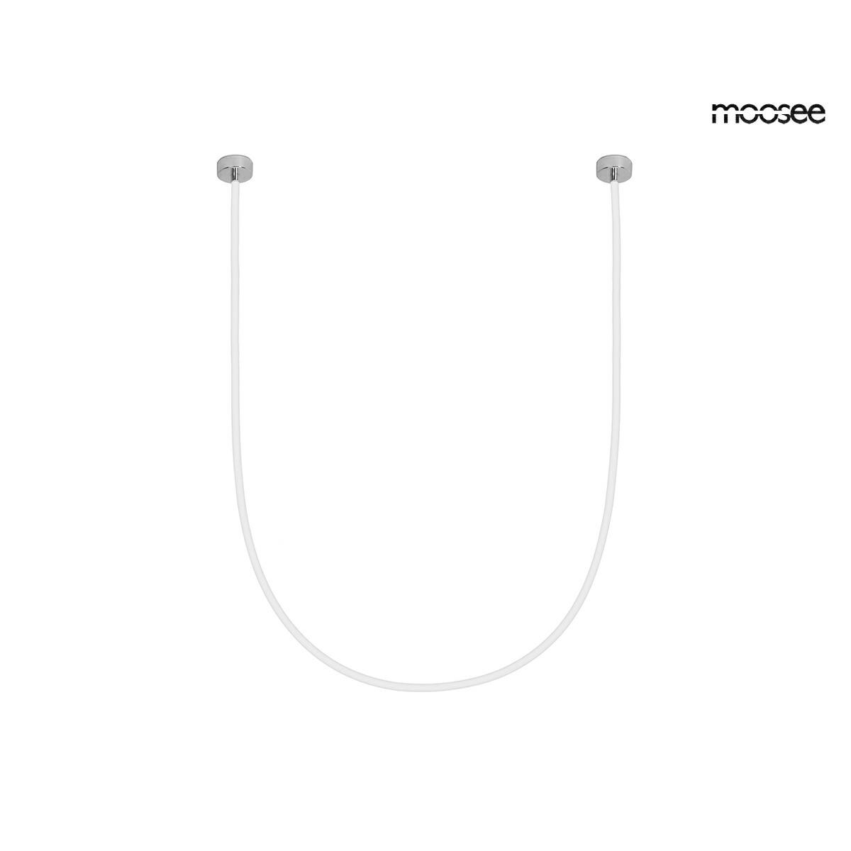 MOOSEE lampa wisząca LASSO 600 Smart srebrna