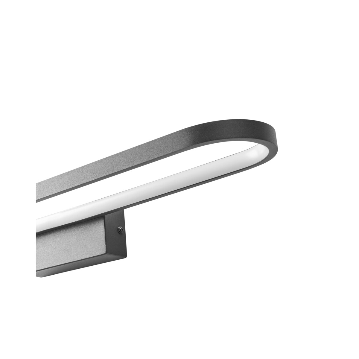 Kinkiet LED obrazowy/łazienkowy MIDOU Metal Czarny