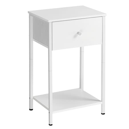 Stolik Szafka 38,1X27,9X61 Cm Biały
